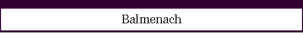 Balmenach