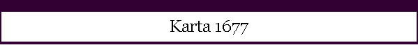 Karta 1677